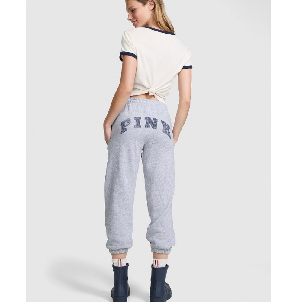 VS PINK Ivy Fleece Capris Joggers like NEW S
